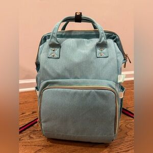 Gently used breast pump backpack